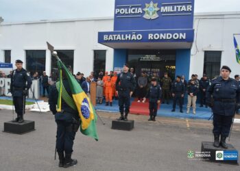 MULHER ASSUME COMANDO DO 1º BATALHÃO DE POLÍCIA MILITAR EM RONDÔNIA