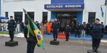MULHER ASSUME COMANDO DO 1º BATALHÃO DE POLÍCIA MILITAR EM RONDÔNIA