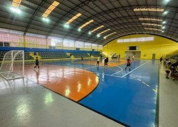 Ginásio Eduardo Lima e Silva recebe obras de reforma e modernização