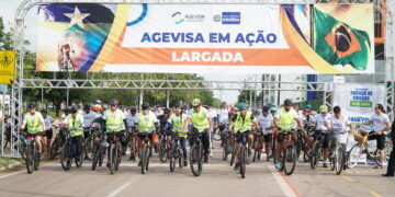 Prevenção da doença de Chagas é evidenciada em passeio ciclístico que reuniu mais de 600 pessoas, em Porto Velho