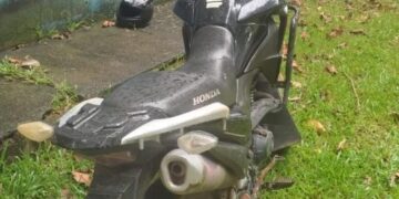 MAIS UMA MOTOCICLETA É RECUPERADA PELA PM EM ARIQUEMES