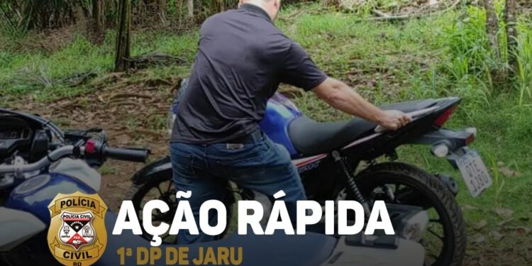 Sevic da 1ª Delegacia de Polícia Civil de Jaru recupera três motocicletas furtadas de concessionária