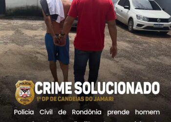 Polícia Civil de Rondônia prende homem suspeito de agredir filha do ex-prefeito da cidade Candeias do Jamari