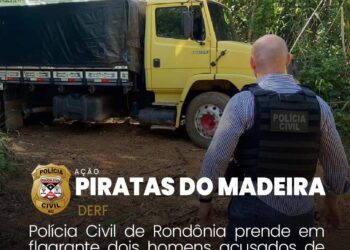 Piratas do Madeira: Polícia civil prende dupla com 20 toneladas