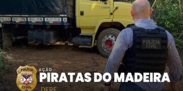 Piratas do Madeira: Polícia civil prende dupla com 20 toneladas