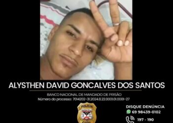 Procurado pela Polícia Civil de Rondônia ALYS