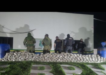 OPERAÇÃO CONJUNTA – PM e PF prendem traficantes e apreendem mais de 110 quilos de drogas