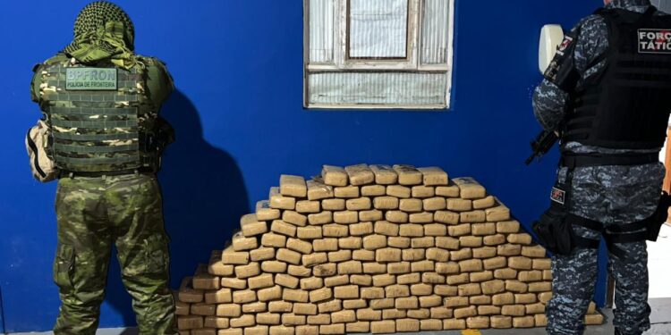 PM e PF REALIZAM MAIS UMA GRANDE APREENSÃO DE DROGAS EM RONDÔNIA