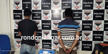 Delegado Sandro Moura: Polícia Civil prendeu dois suspeitos de homicídio em Candeias do Jamari- Vídeo