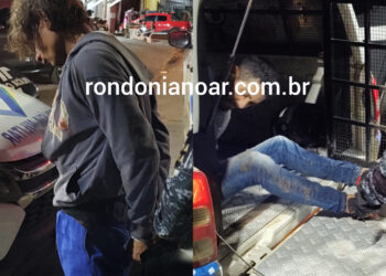 Ousados:Dupla em motocicleta troca tiros com PM na zona sul de PVH