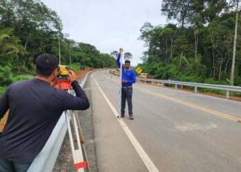 Estrutura da ponte do rio Jamari não foi afetada e trânsito continua liberado na RO-459