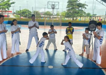 Capoeira transforma vidas de crianças e jovens do programa Talentos do Futuro