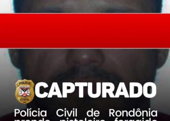 Pistoleiro: Polícia Civil de Rondônia prende pistoleiro foragido da justiça