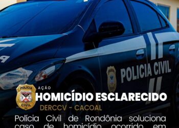 Polícia Civil: Esclarece homicídio