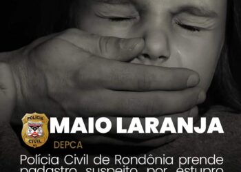 POLÍCIA CIVIL DE RONDÔNIA PRENDE PADASTRO SUSPEITO POR ESTUPRO DE VULNERÁVEL CONTRA SUA ENTEADA