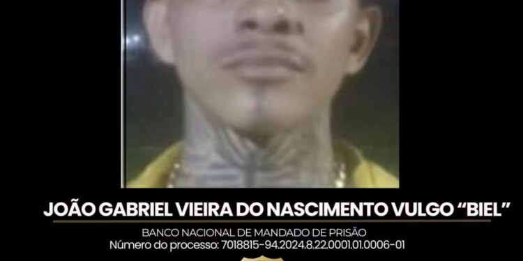VULGO “BIEL”: Procurado pela Polícia Civil de Rondônia
