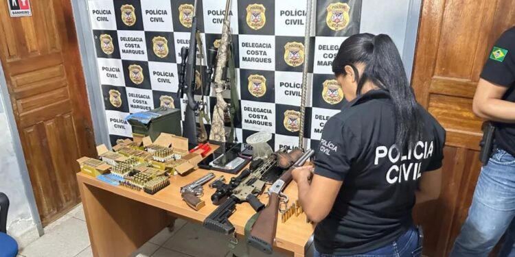 POLÍCIAOPERAÇÃO ASGARD: Arsenal é localizado em residência e três são presos