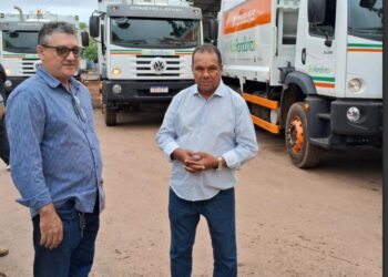 Vereador Jurandir Bengala participa da entrega de novos caminhões de coleta de lixo em Porto Velho