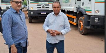 Vereador Jurandir Bengala participa da entrega de novos caminhões de coleta de lixo em Porto Velho