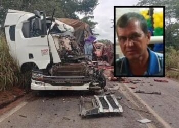 Um homem morre  na BR-435 em Rondônia em grave acidente de trânsito