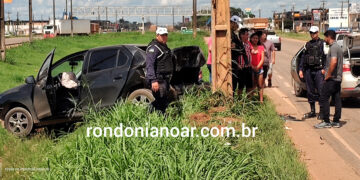 Acidente de trânsito na BR-364 em Porto Velho