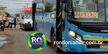 Motoboy é atropelado por ônibus