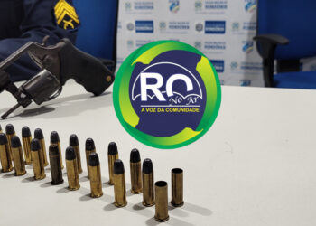 Policia Militar: Casal é preso com arma