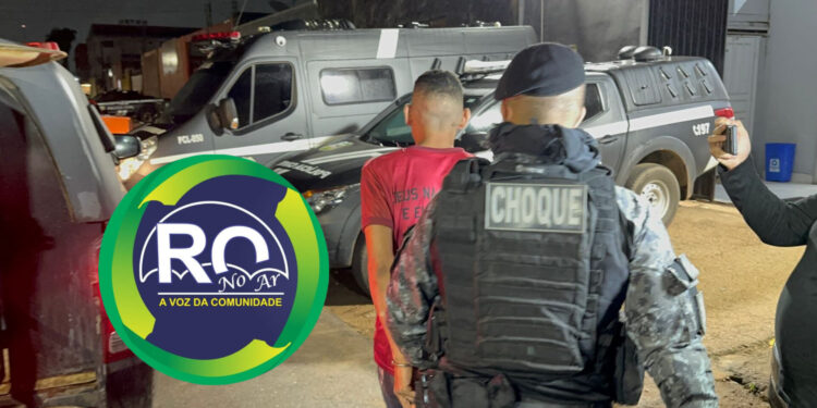 BPCHOQUE :“Soldado” do CV é preso com várias porções de drogas