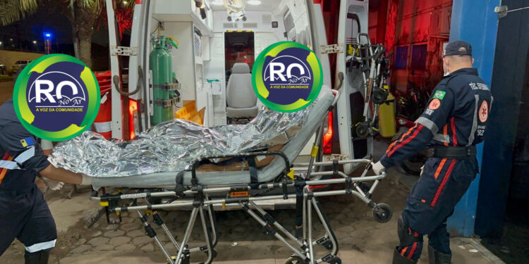 Homem é socorrido ao João Paulo II após ser baleado