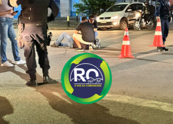 Motociclista é socorrido ao JPII após atingir carro