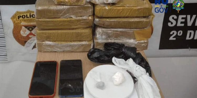 Polícia Civil de Rondônia Apreende 8kg de drogas e prende foragido da justiça