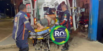 Covardes: Homem é baleado nas costas e socorrido ao JPII