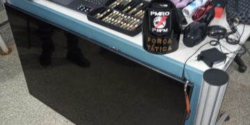 POLÍCIA MILITAR RECUPERA OBJETOS ROUBADOS EM RESIDÊNCIA
