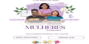 “Mulheres na Política” é tema de evento neste sábado em Porto Velho