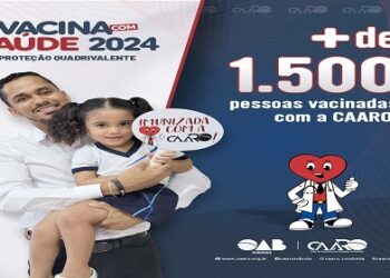 CAARO ultrapassa a marca de 1.500 pessoas vacinadas durante campanha de imunização em Rondônia