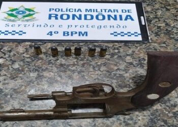 POLÍCIA MILITAR APREENDE ARMA E PRENDE SUSPEITO DURANTE OPERAÇÃO SENTINELA