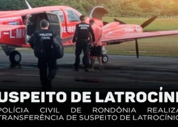 POLÍCIA CIVIL DE RONDÔNIA REALIZA TRANSFERÊNCIA DE SUSPEITO DE LATROCÍNIO