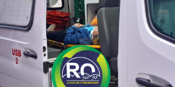 Casal é socorrido a UPA leste após acidente de trânsito