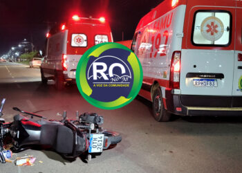 Veja o vídeo: Grave acidente motociclista atropela pedestre