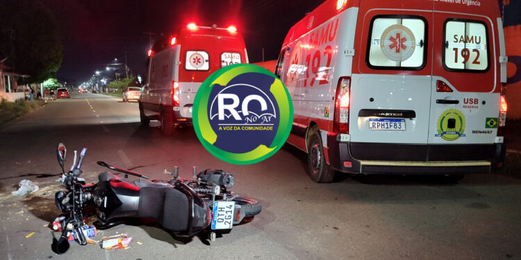 Veja o vídeo: Grave acidente motociclista atropela pedestre