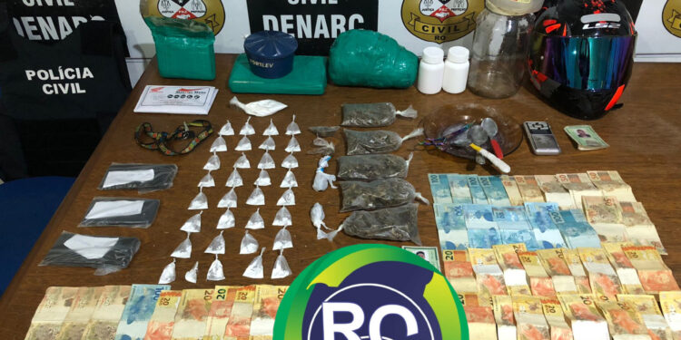 VEJA O VÍDEO DENARC: Fecha boca fumo na zona leste de PVH