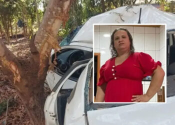 Grave colisão em árvore resulta em morte de mulher e deixa outra ferida