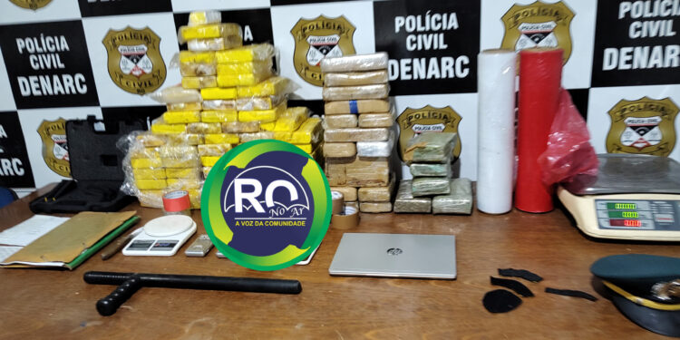 VEJA O VÍDEO – DENARC: Prejuízo de 1 milhão e meio para o tráfico