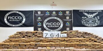 FICCO/RR apreendeu cerca de 764 kg de drogas em Roraima