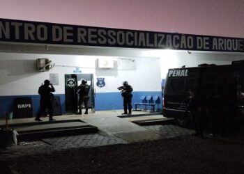 Operação “Status praesens” reforça segurança em unidade prisional de Ariquemes