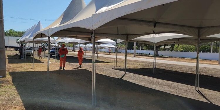 Corpo de Bombeiros vistoria estrutura do Flor do Maracujá e reforça segurança para o tradicional arraial