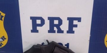 PRF apreende arma de fogo em Ji-Paraná/RO