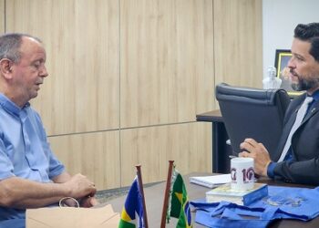 Delegado Camargo recebe visita do Arcebispo de Porto Velho Dom Roque Paloshi