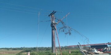 Megaoperação de manutenção da rede elétrica em Machadinho é concluída com sucesso