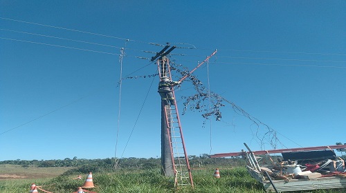 Megaoperação de manutenção da rede elétrica em Machadinho é concluída com sucesso